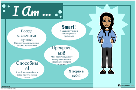 Плакат с Самооценкой