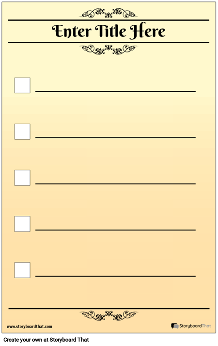 Контрольный Список Basic 5