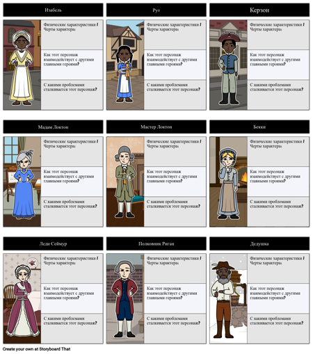 Цепочки Персонажей