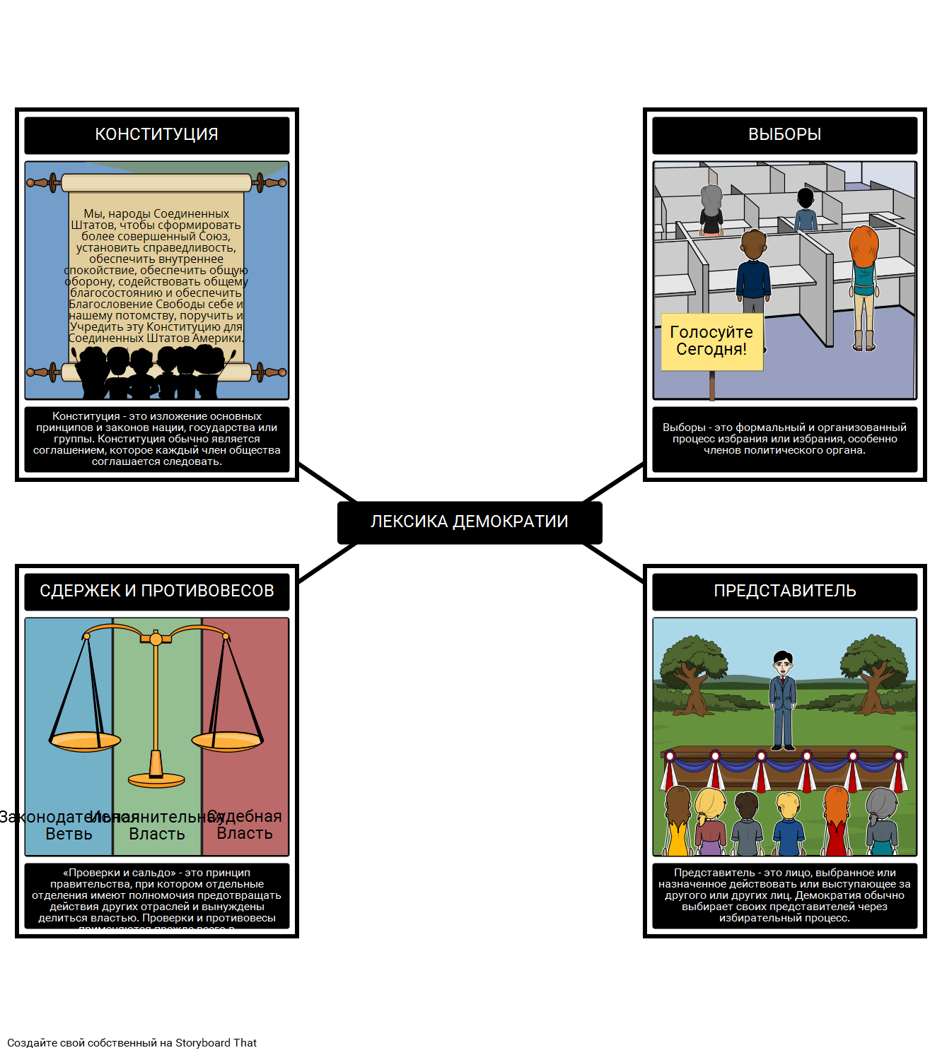 Словарь Демократии Storyboard per ru-examples