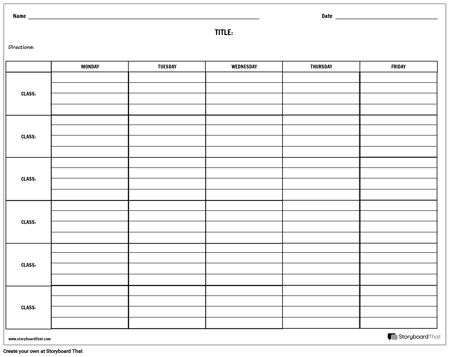 Расписание Занятий