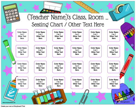 Таблица Рассадки 3