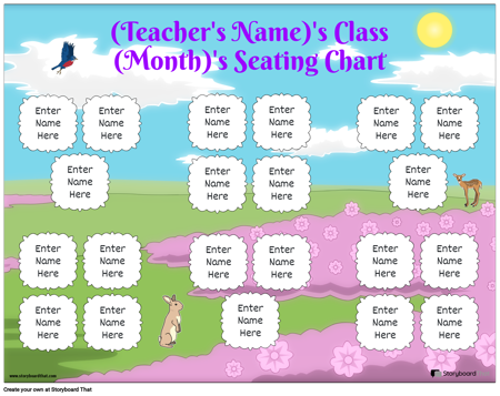 Таблица Рассадки 7