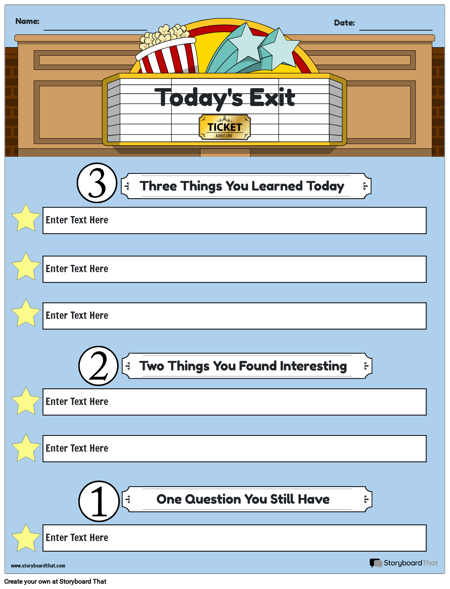 Выходной Билет 1