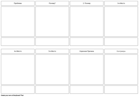 5 Шаблон Whys