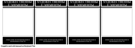 T-Chart Литературных Элементов