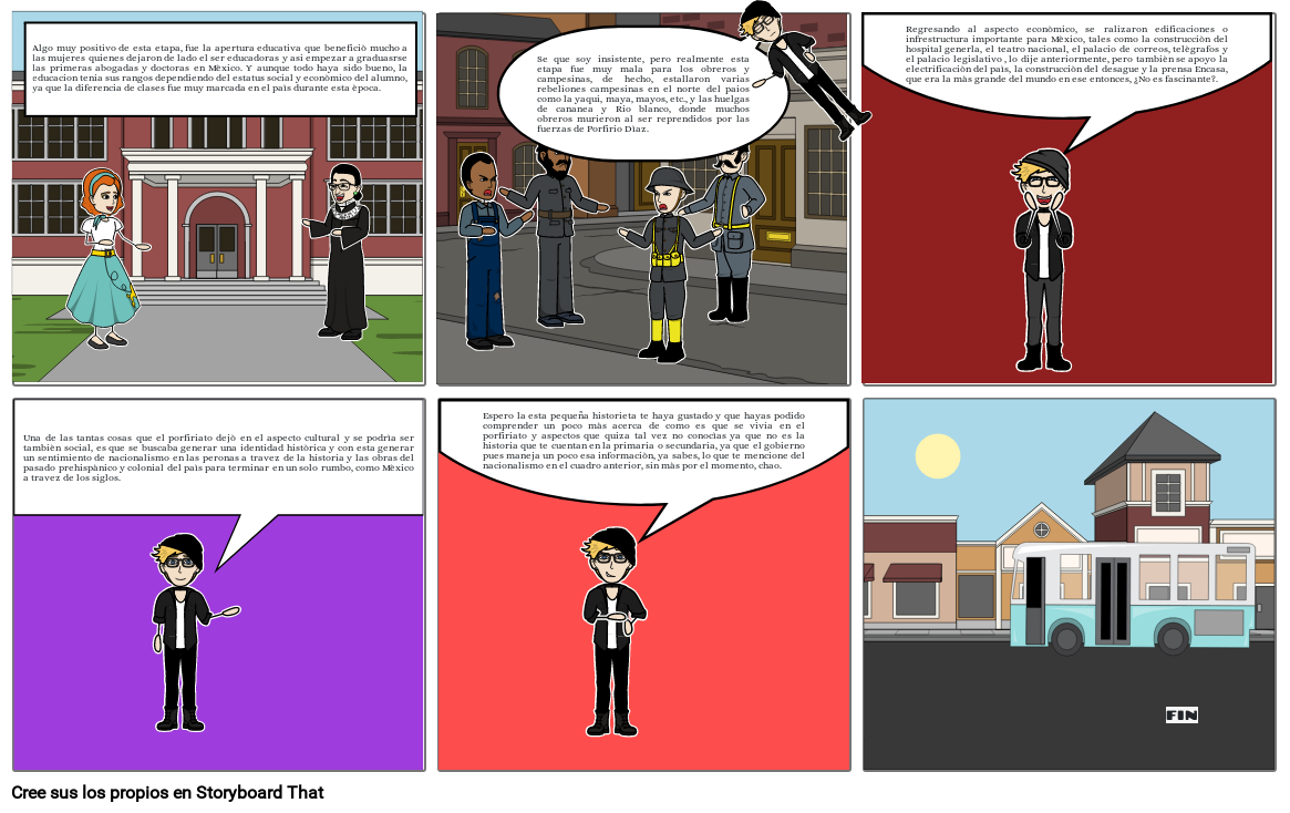 EL PORFIRIATO Storyboard by ruben94591