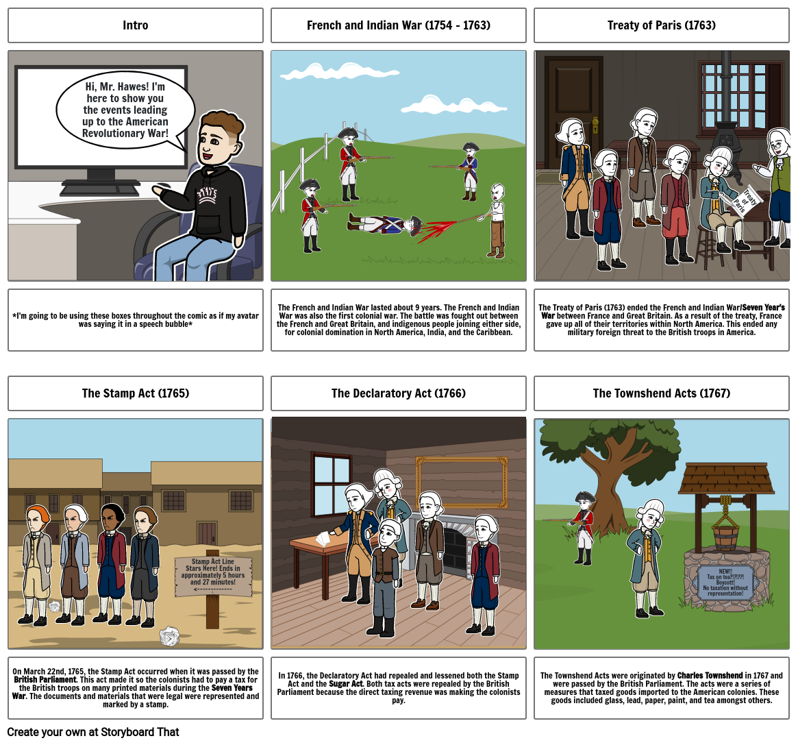 revolutionary-war-project-storyboard-par-ryan4764