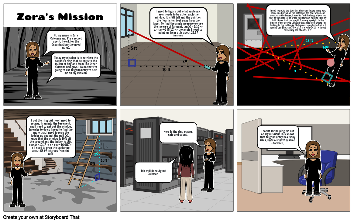 Trigonometry Comic Strip