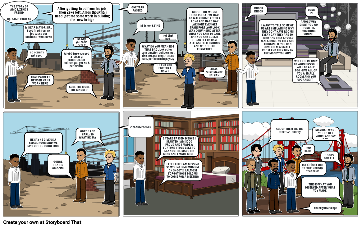the story of Amos Storyboard by stouathedayaedusa