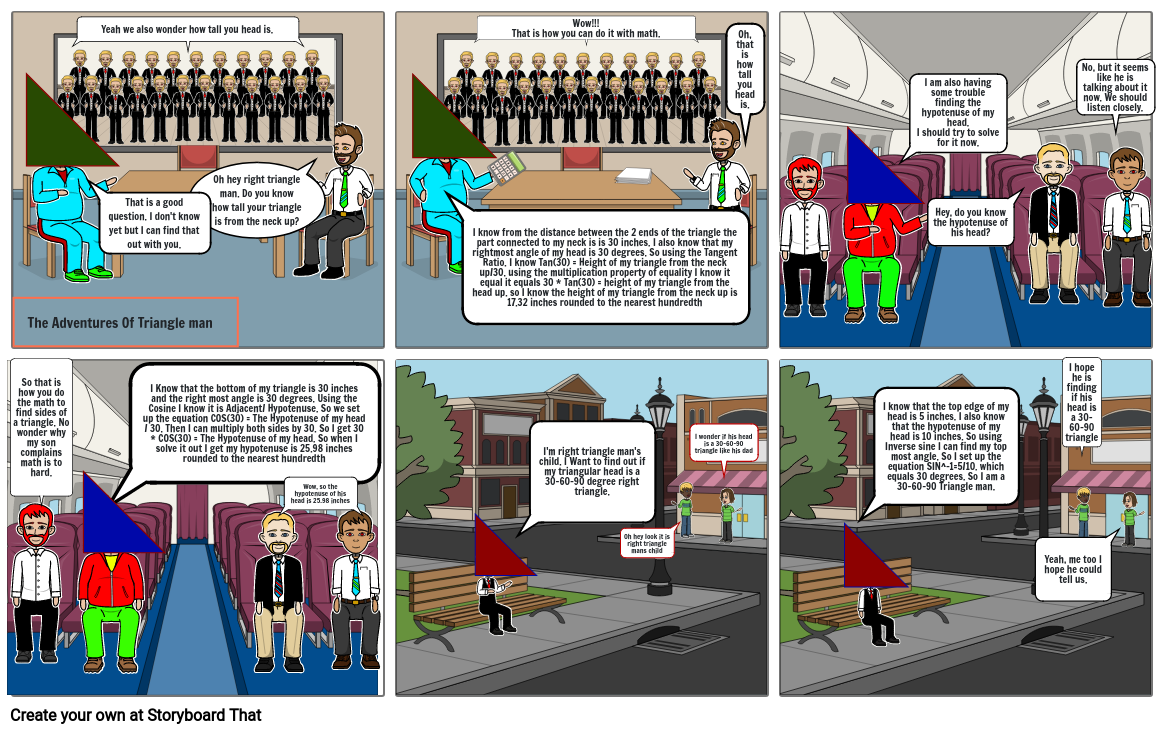 The Adventures Of A Triangle Man Storyboard by s-wwan-lwsd-org