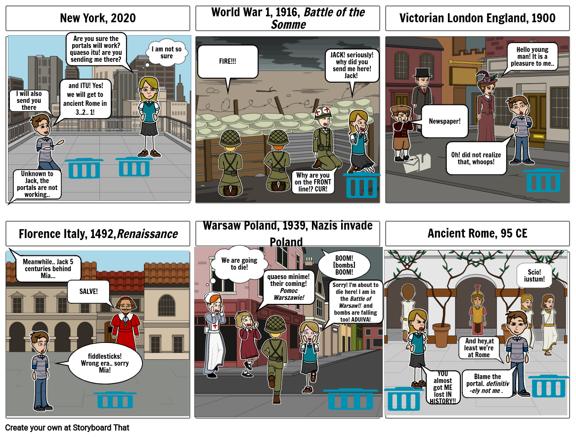 Latin comic Storyboard by s013298