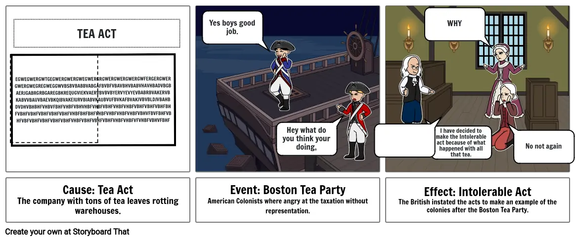 Boston tea party