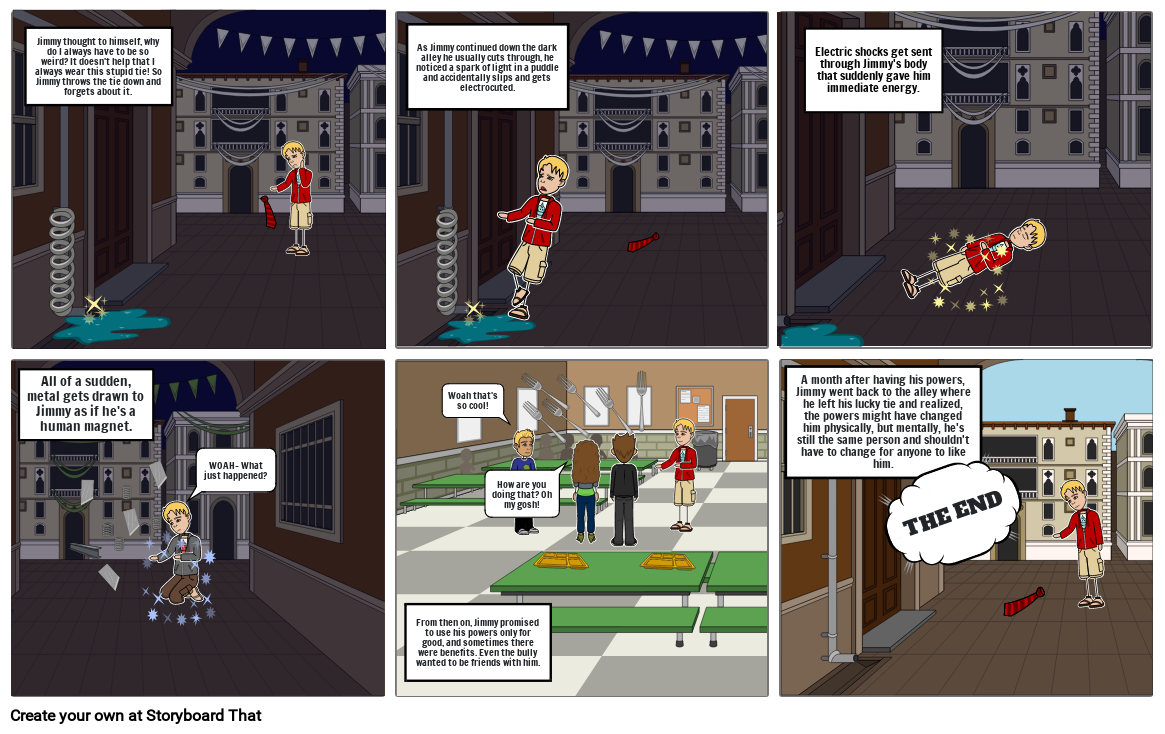 Gender Equality Comic Strip Storyboard by s61043