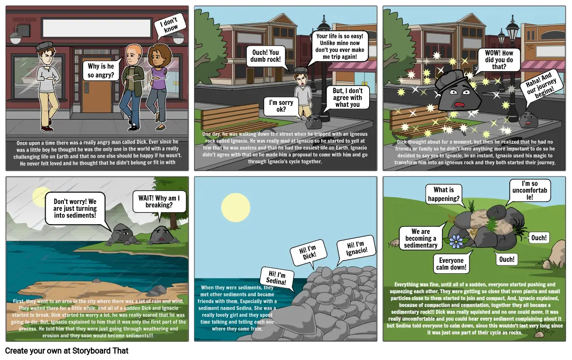 Rock Cycle Comic