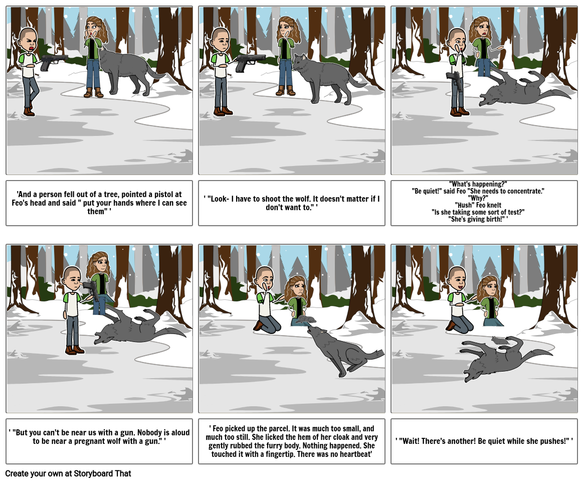 Wolf wilder Chapter 4 Storyboard by saff_crackhead