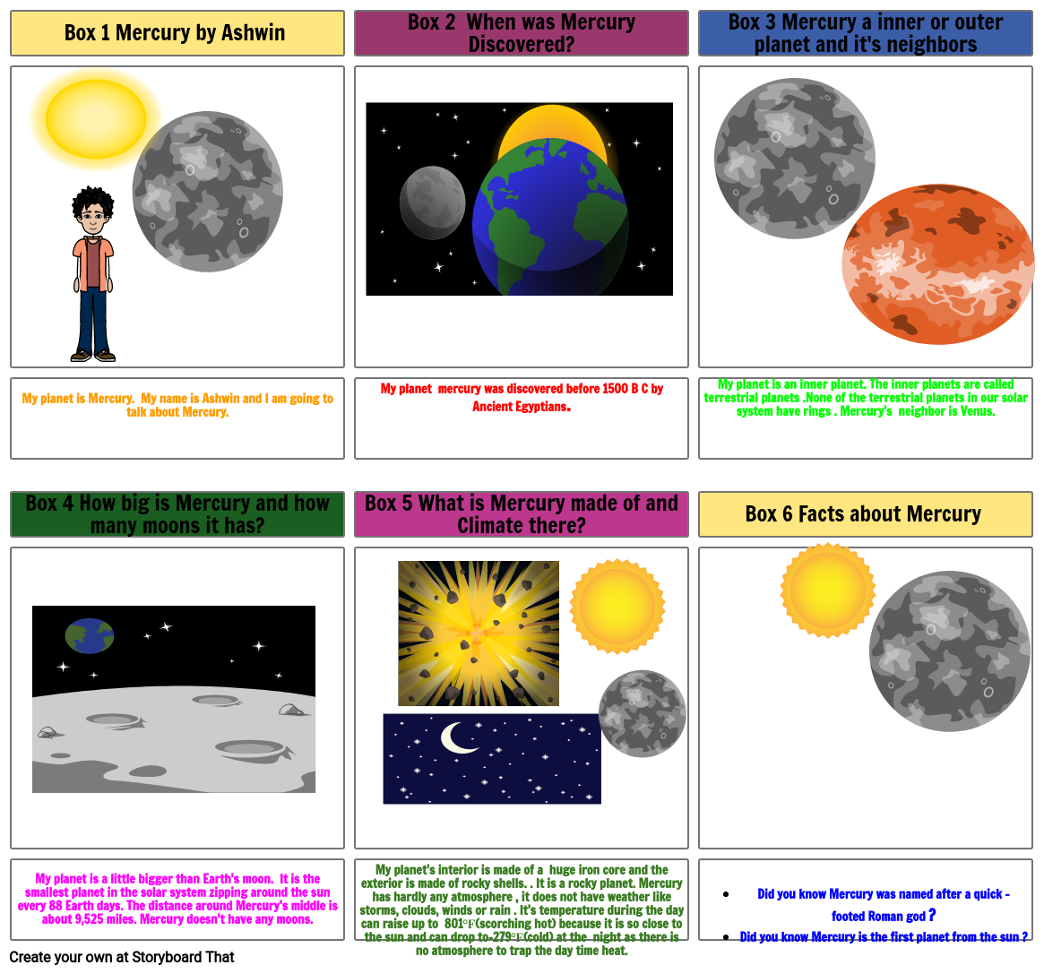 Mercury Storyboard by sashwin