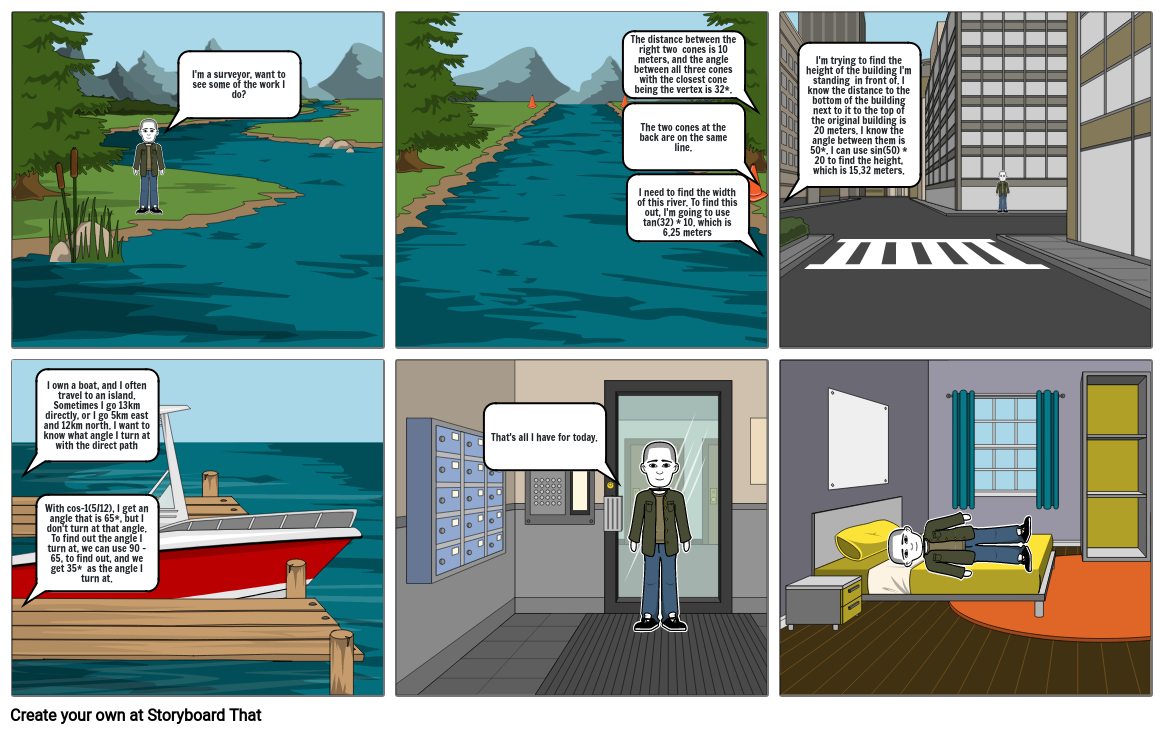 Geo Comic Storyboard by secretagent