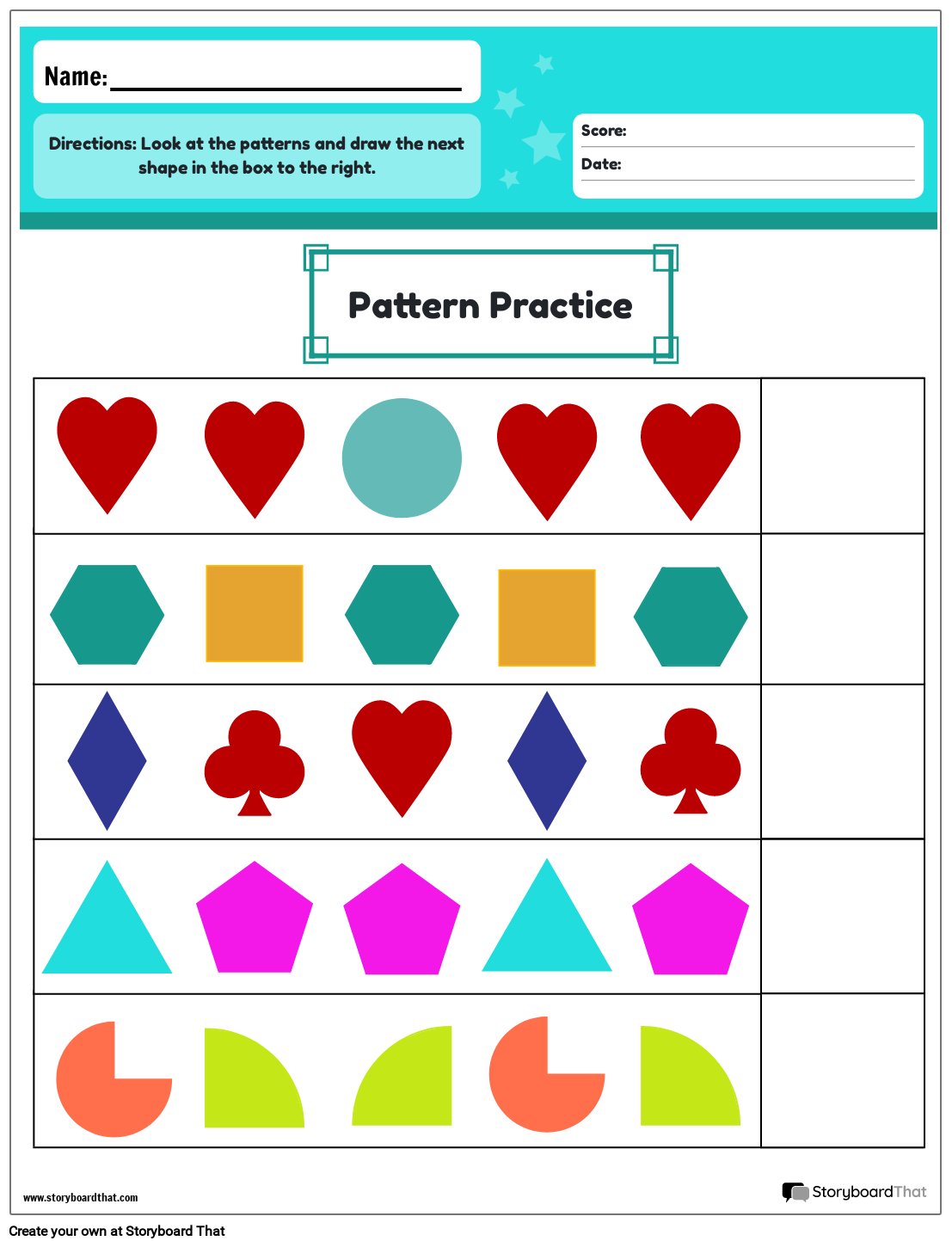 A2zworksheetsworksheet Of Class Nursery Pattern Pract - vrogue.co