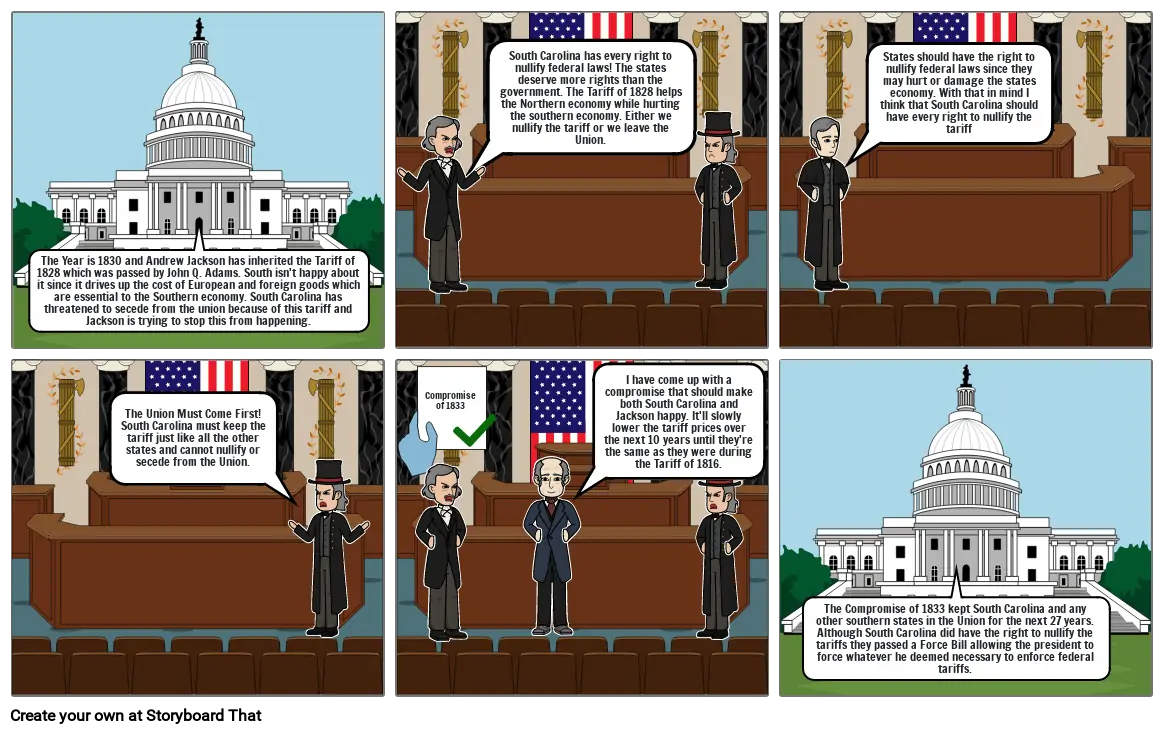 U.S. History Storyboard Project