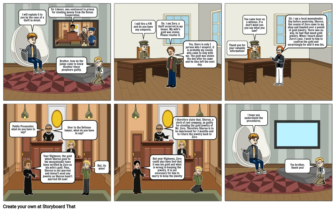 Civics - Judiciary role play