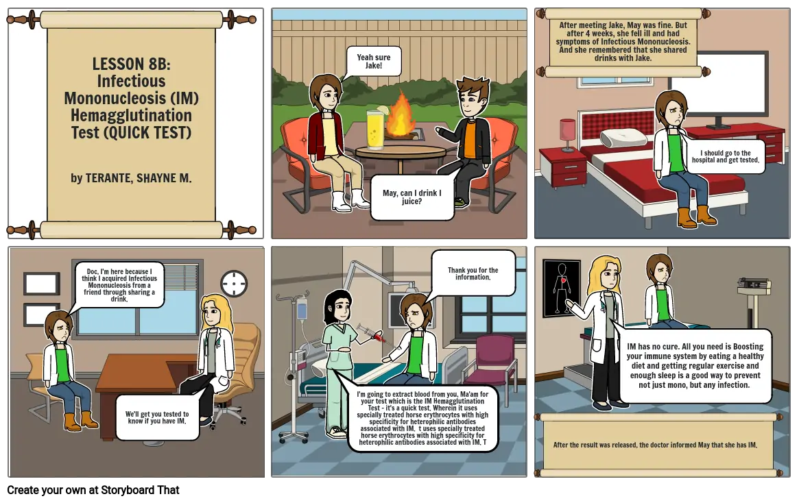 Infectious Mononucleosis (IM) Hemagglutination Test (QUICK TEST)