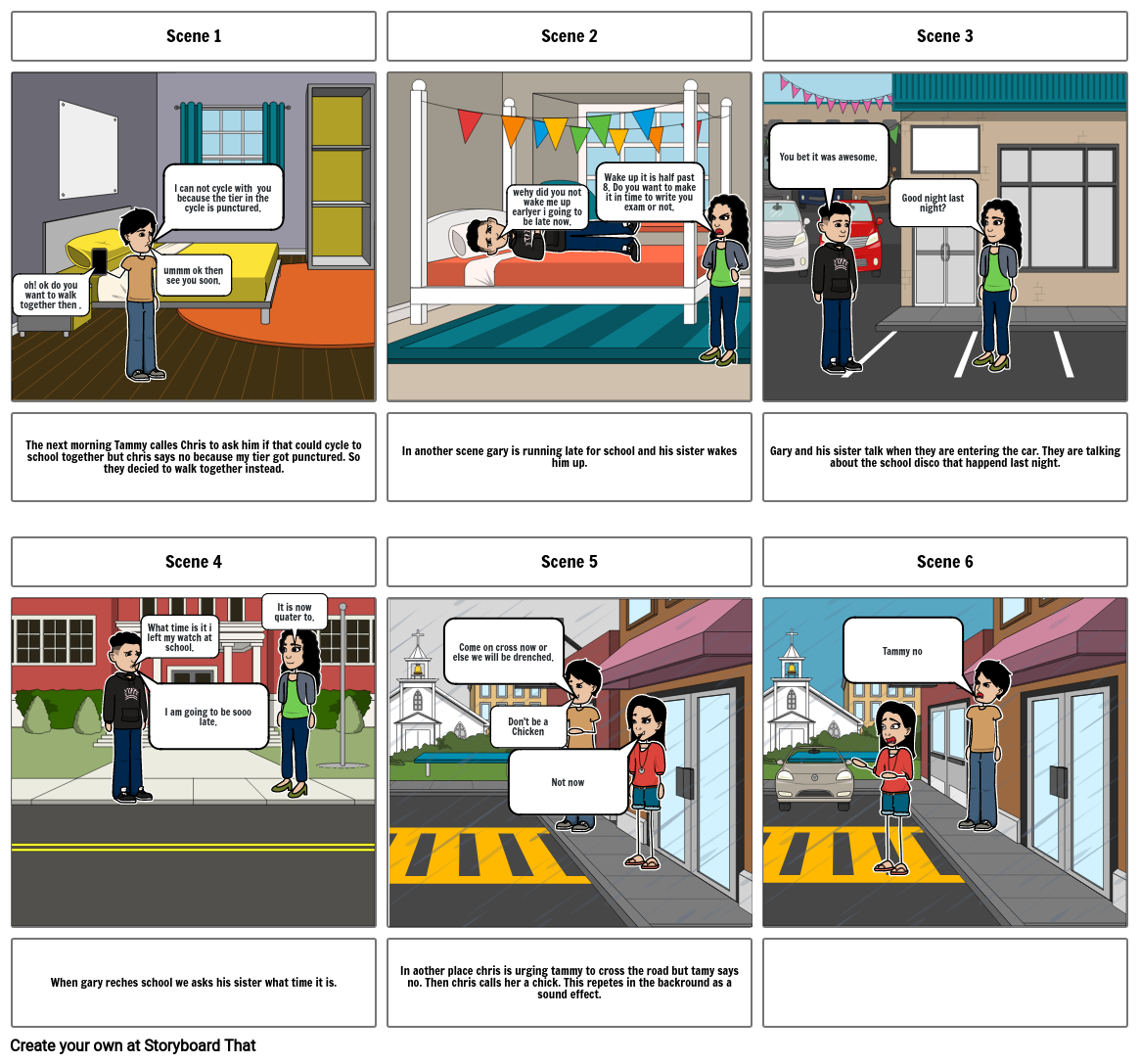 The accident Storyboard par shreeharis20931