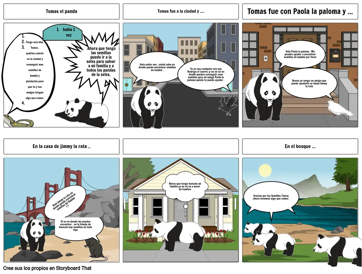 LA Aventura de  Tomas el Panda