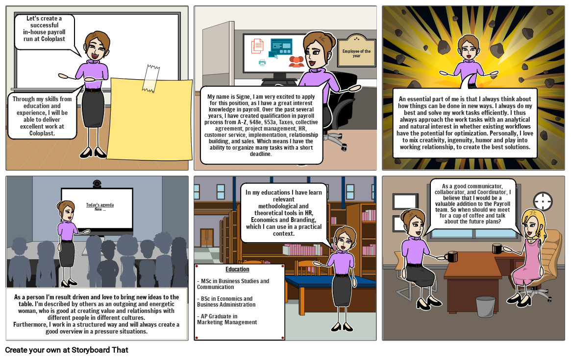 Coloplast Storyboard by signewex