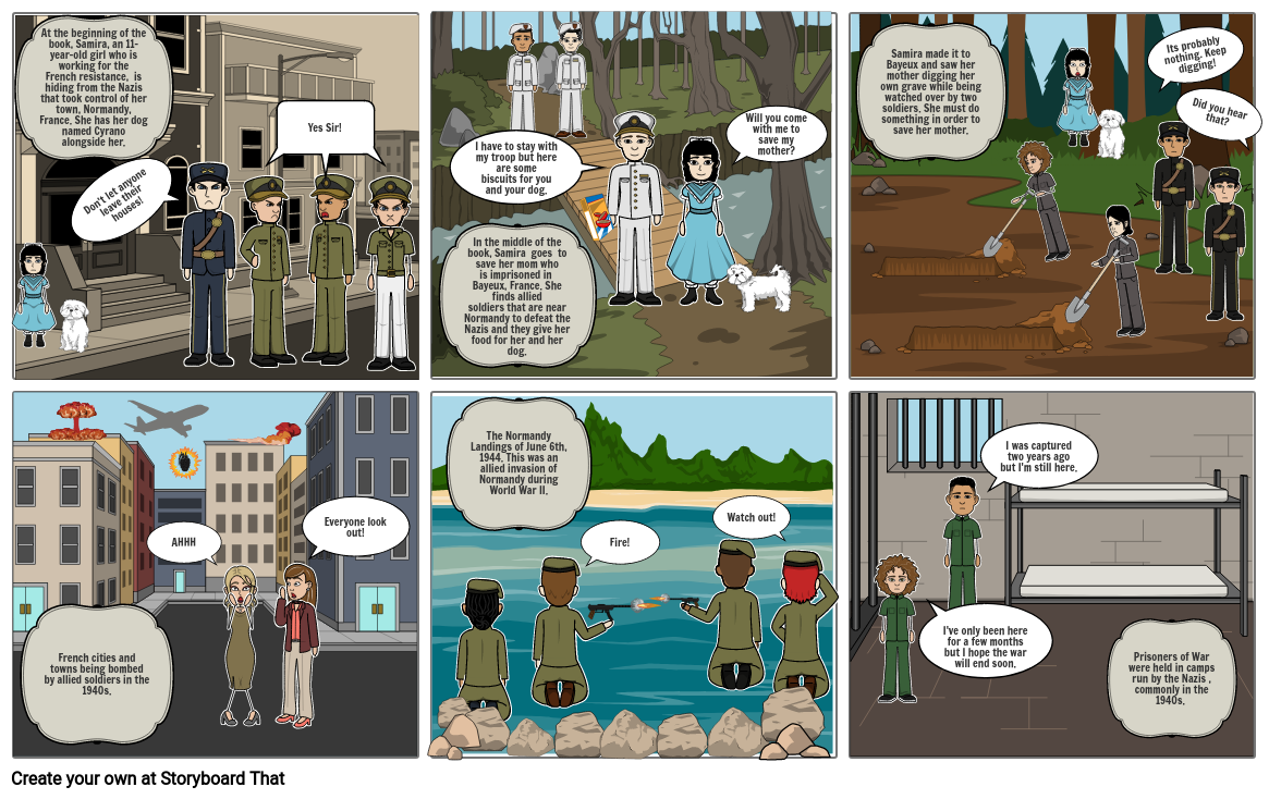 WW2 book project Storyboard by simonetonini