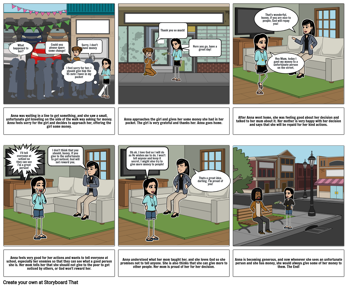 Christian Ed assignment Storyboard by siqi