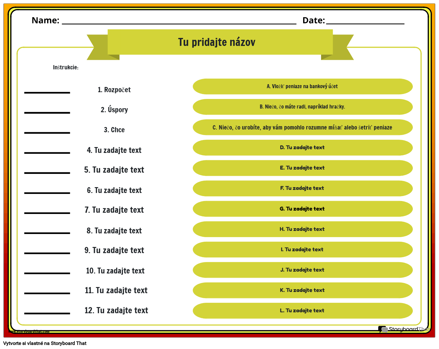 ekonomika-slovn-z-soba-matching-activity-pracovn-list