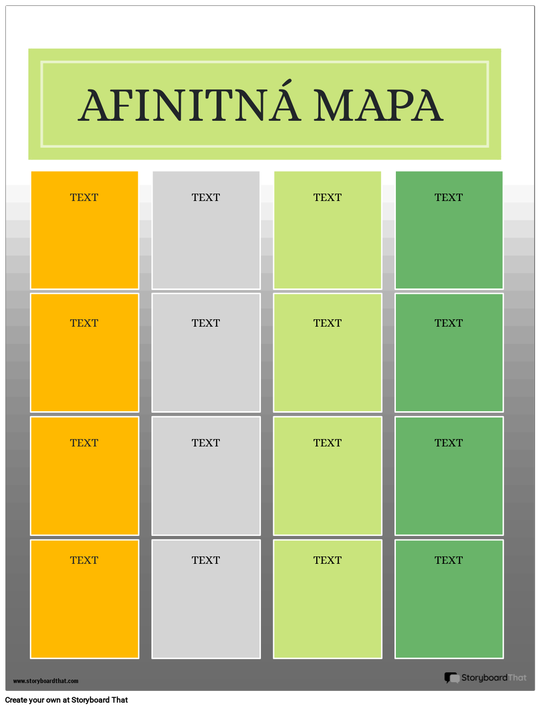 Mapa Afinity 4