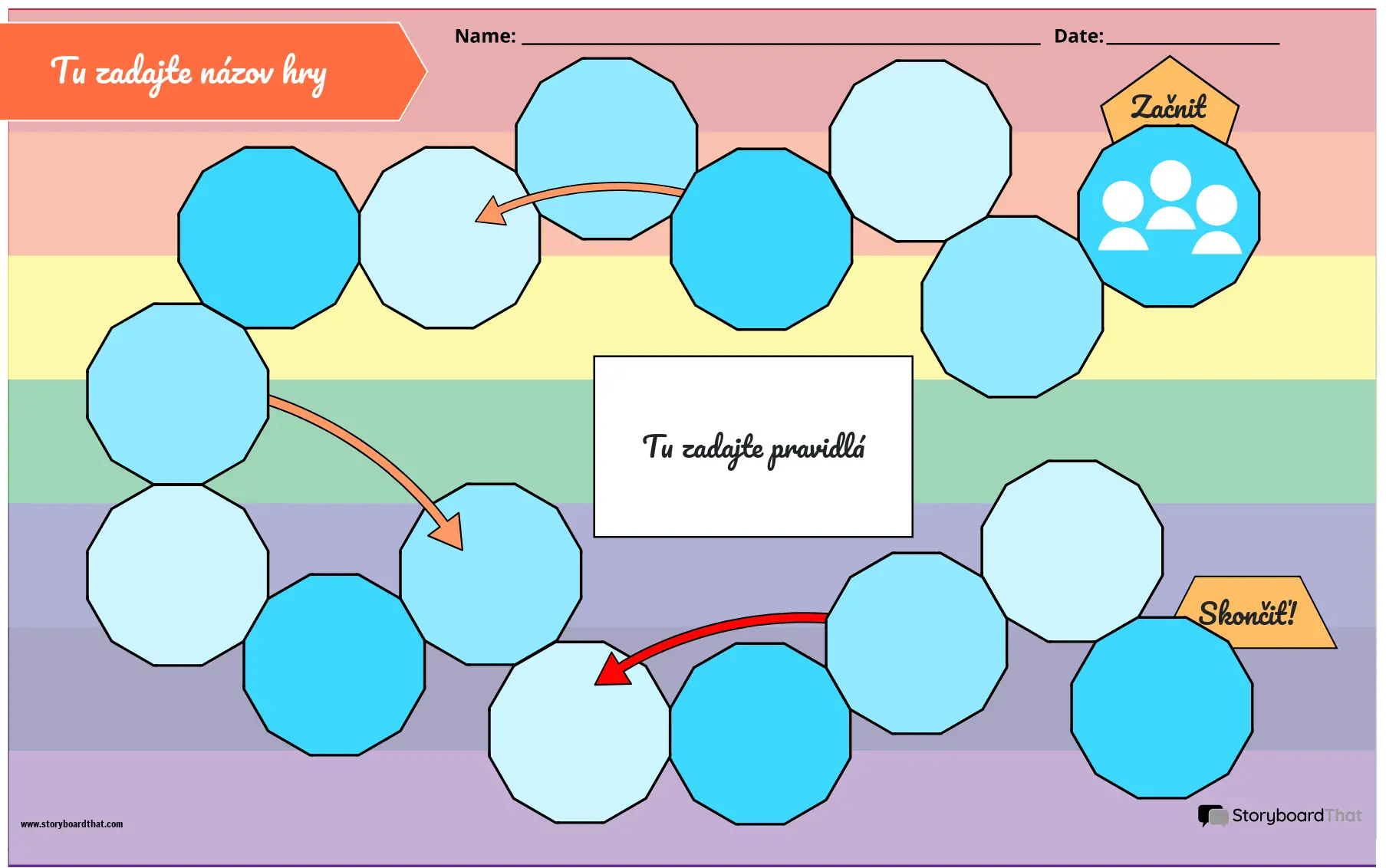 Nová Šablóna pre hry na Vytvorenie Stránky 1
