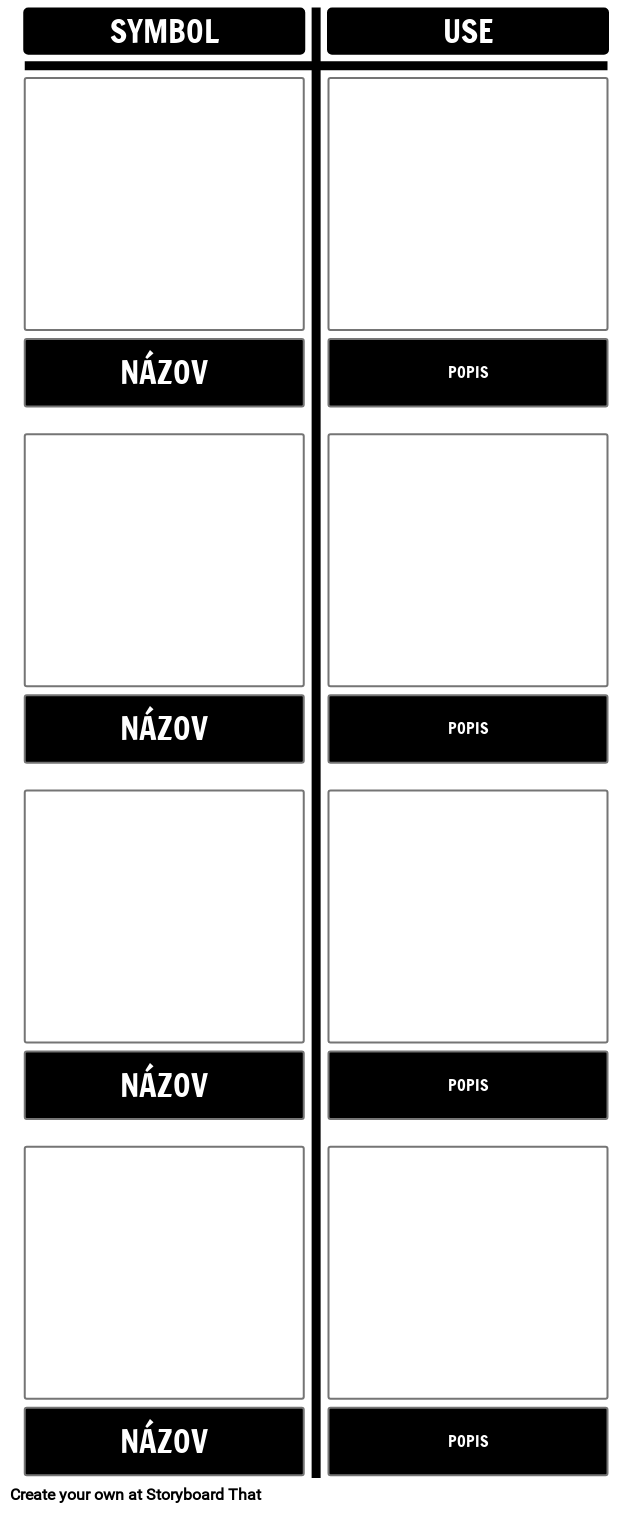 Šablóna Porovnania Vedeckých Termínov