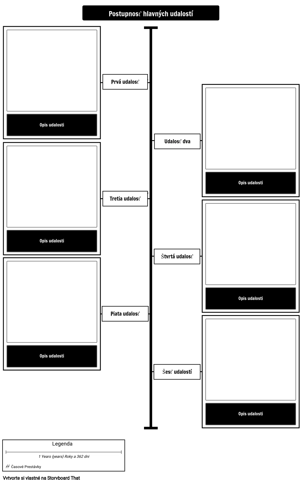 Sekvencia Šablóny Časovej osi Storyboard by sk-examples