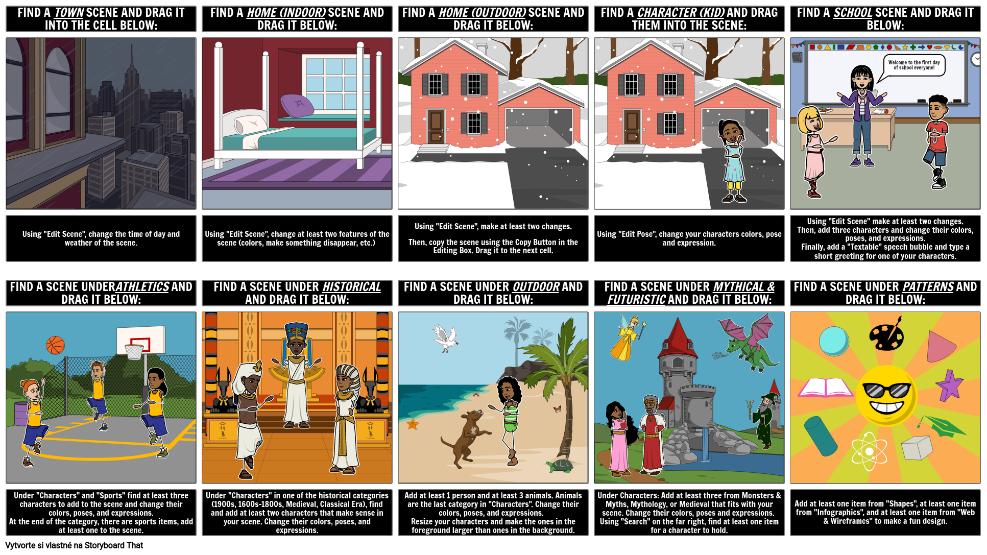 storyboardthat-scavenger-hunt-presk-majte-kateg-rie