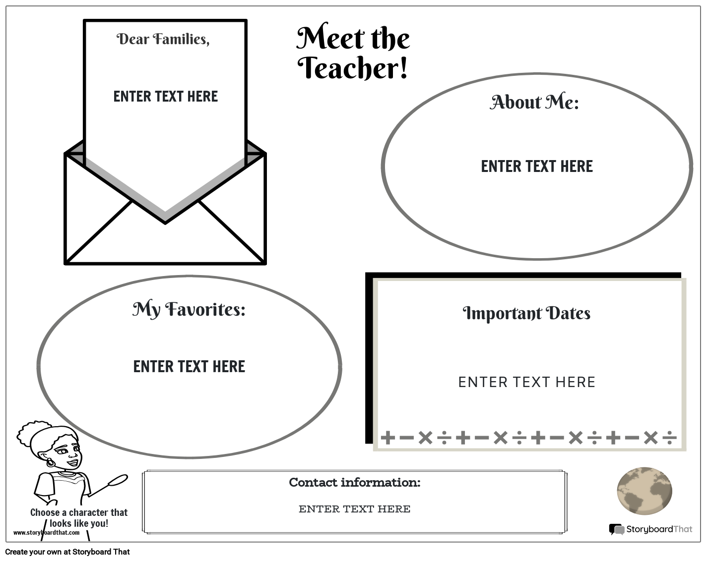 Zoznámte sa s Učiteľskou Šablónou - Krajina BW 4