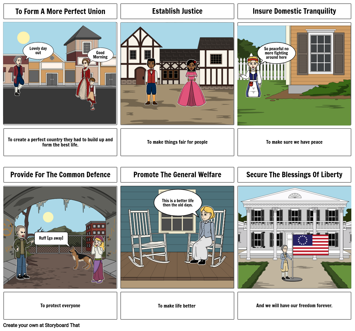 The Preamble Storyboard by sk39713