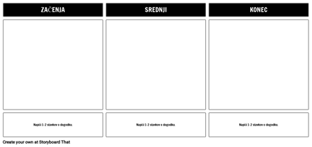 Začetna Predloga za Zgodbo Srednjega Konca 