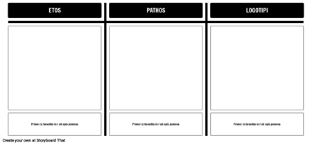 Ethos Pathos Logos Predloga