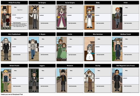 Great Expectations Map Znakov