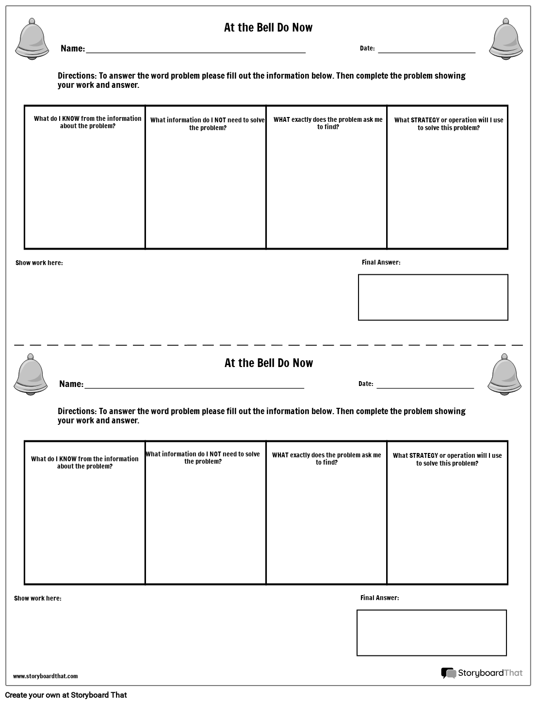 KNWS Math problem zvonec