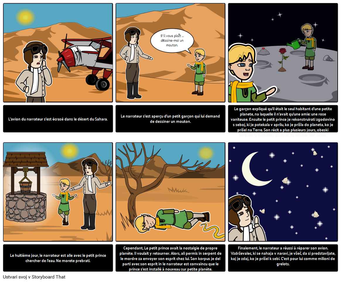 le-petit-prince-povzetek-storyboard-par-sl-examples