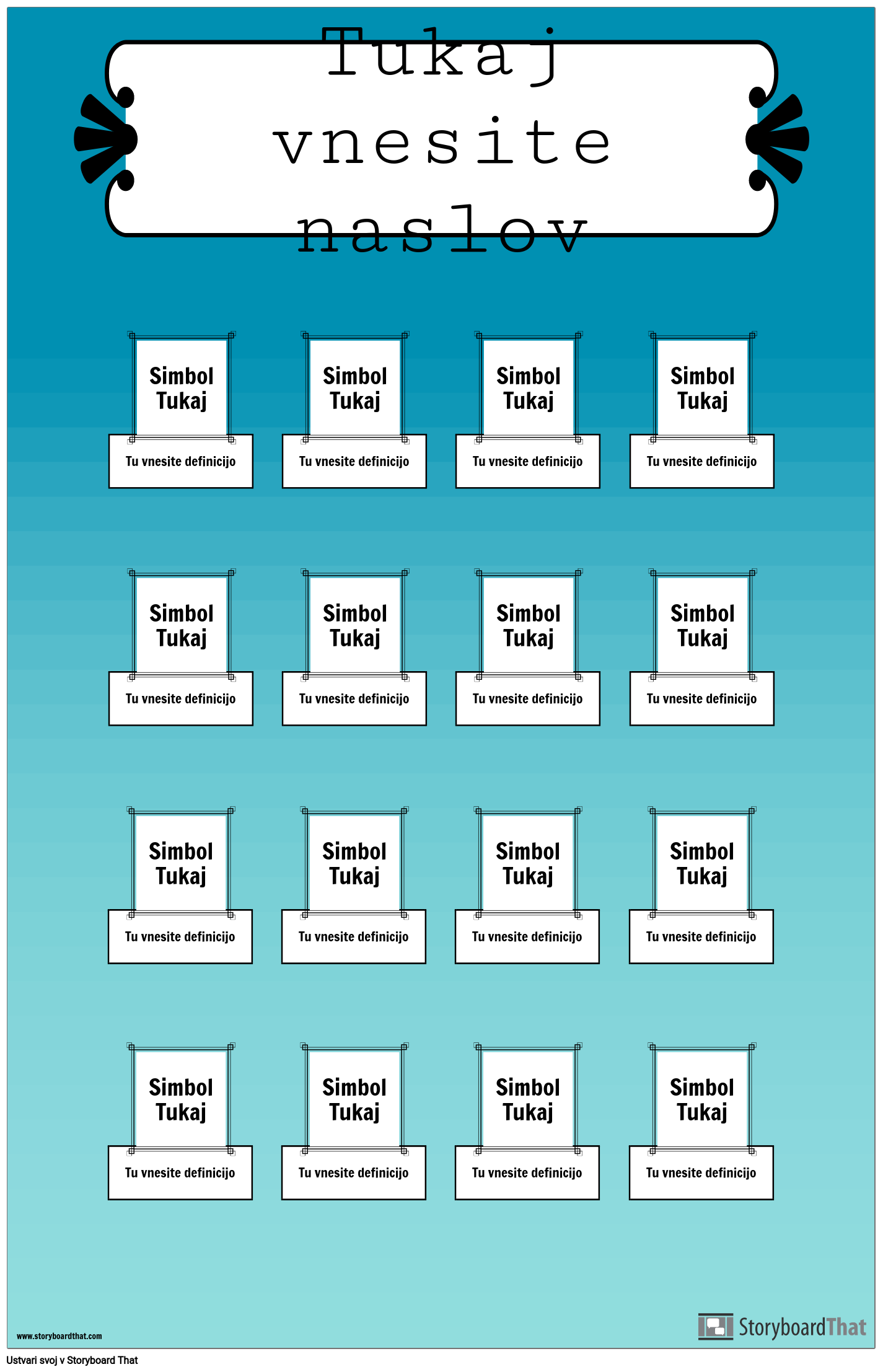 Opredelitve Matematičnih Simbolov Storyboard af sl-examples