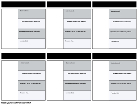 Pošasti na Maple Street Predloga Character Map