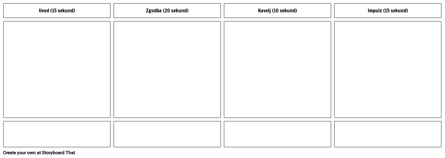 Predloga Elevator Pitch