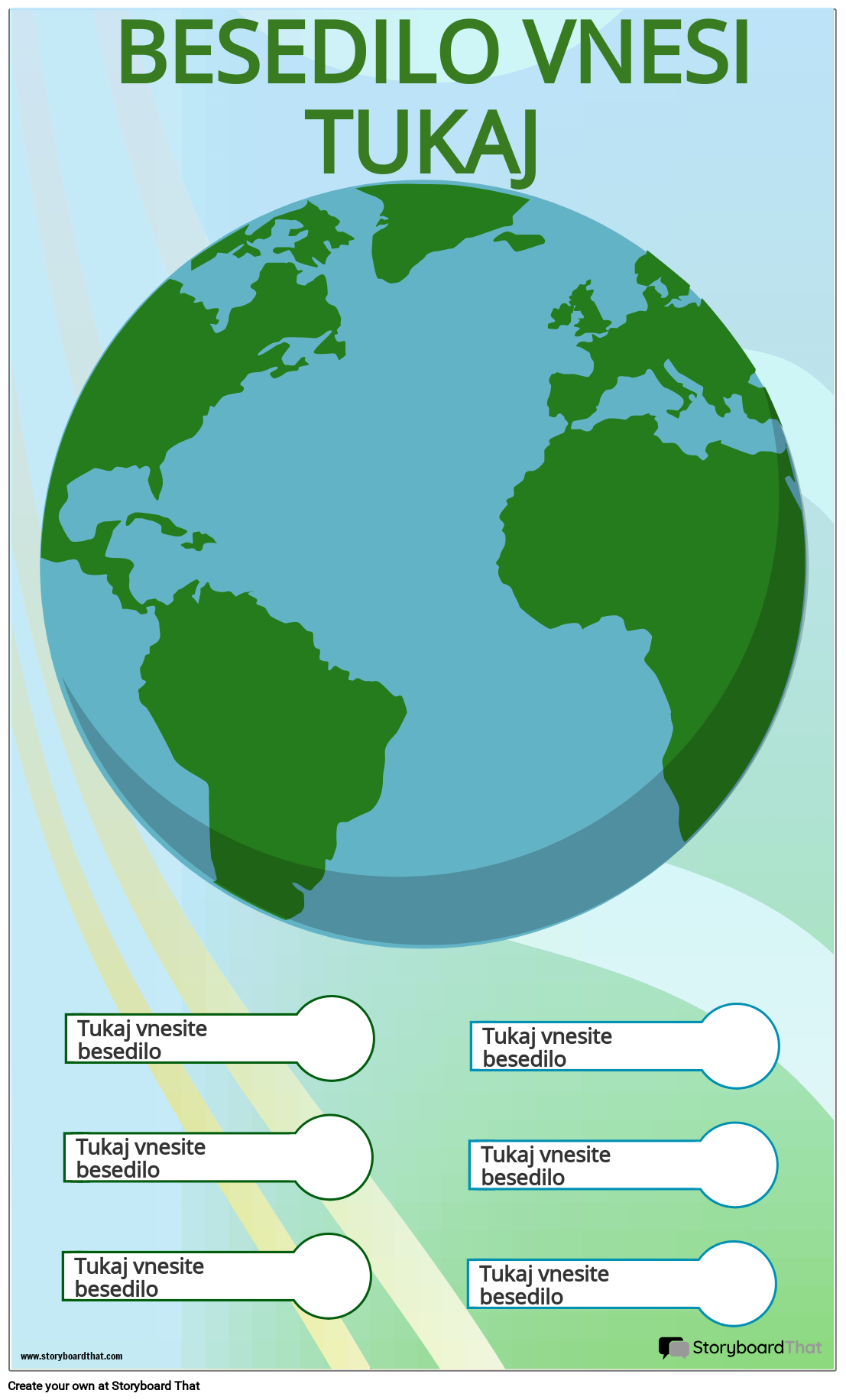 Predloga Infografike Zemlje