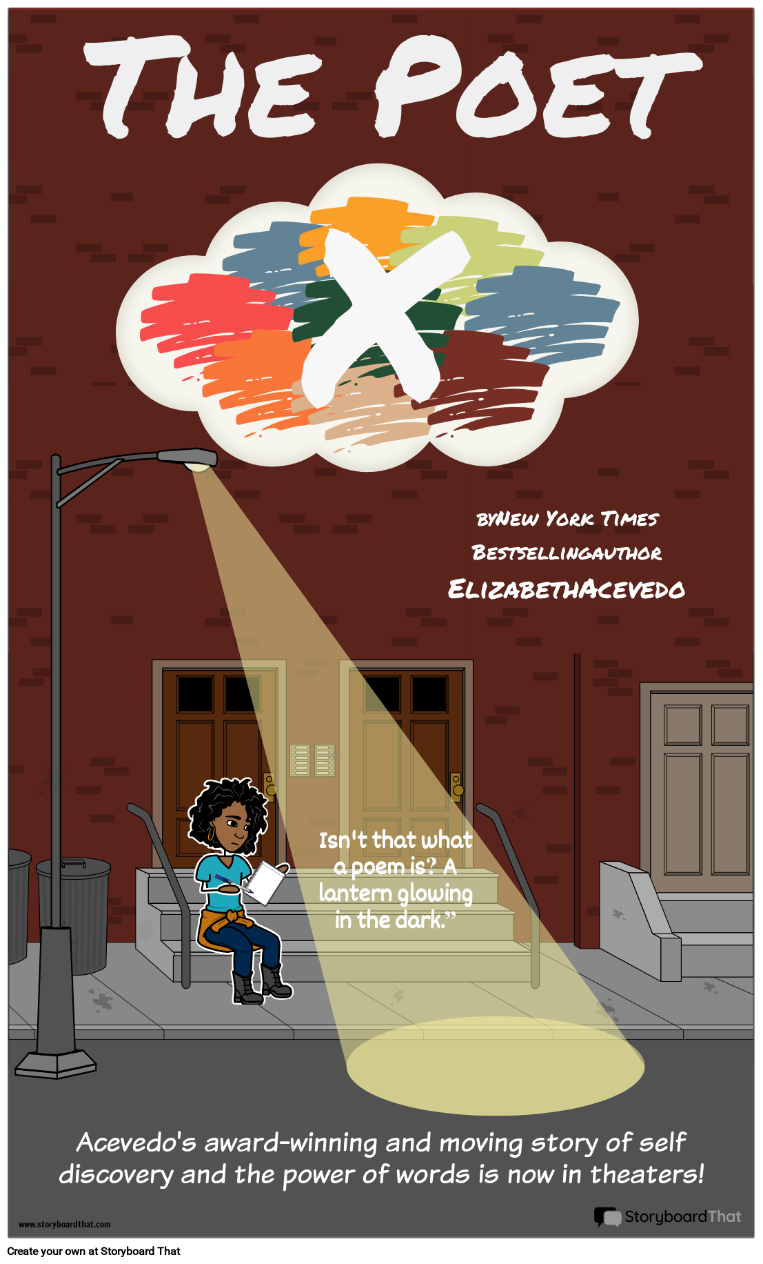 Primer Filmskega Plakata Pesnik X