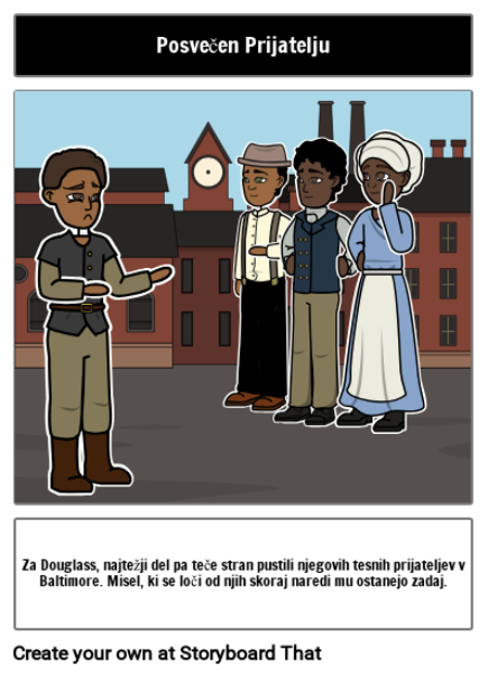 Pripoved o Življenju Frederick Douglass Znakov Trait Trgu